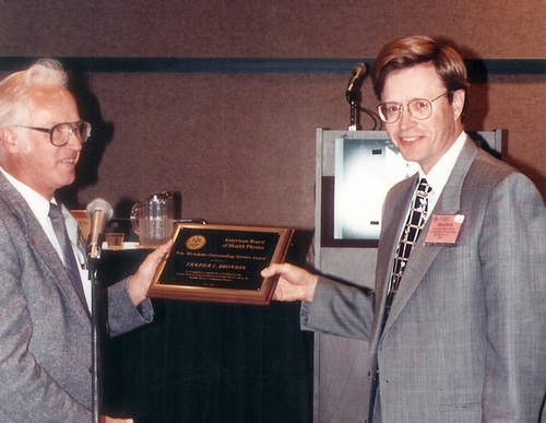 1996 McAdams Awardee Frazier Bronson