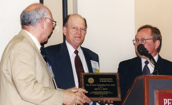 AAHP President Herman Cember with Bryce Rich and ABHP Vice Chair Ed Maher 