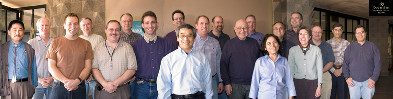 Photo from 2006 Meeting: (l to r): Casper Sun, Bob May, Dave Tucker, Rich Bellanger, Andy Miller, Ron Mlekodaj, Dave Burkett, Mike Campbell, Tosh Ushino (front), Tim Paul, Panel Vice Chair Gus Potter, Herman Cember, Jerry Thomas, Sunita Kamboj, Pat LaFrate, Krzysztof Szornel, Board Member Nora Nicholson, Wayne Gaul, Panel Chair Govind Rao, Dan Menchaca